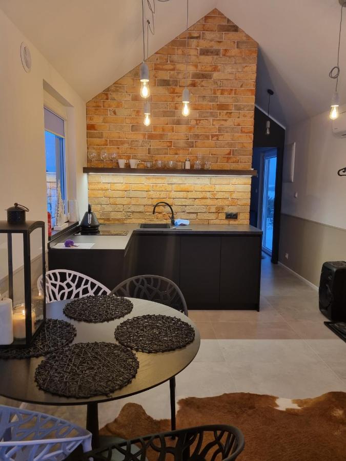 Bosko Domki Z Sauna I Balia W Sulminie Obok Gdanska Exteriör bild