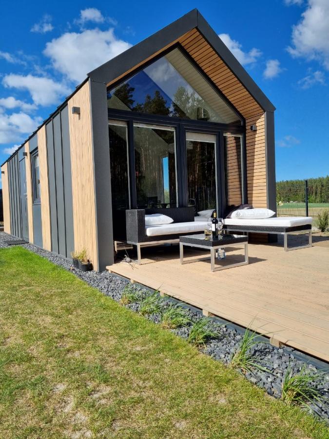 Bosko Domki Z Sauna I Balia W Sulminie Obok Gdanska Exteriör bild