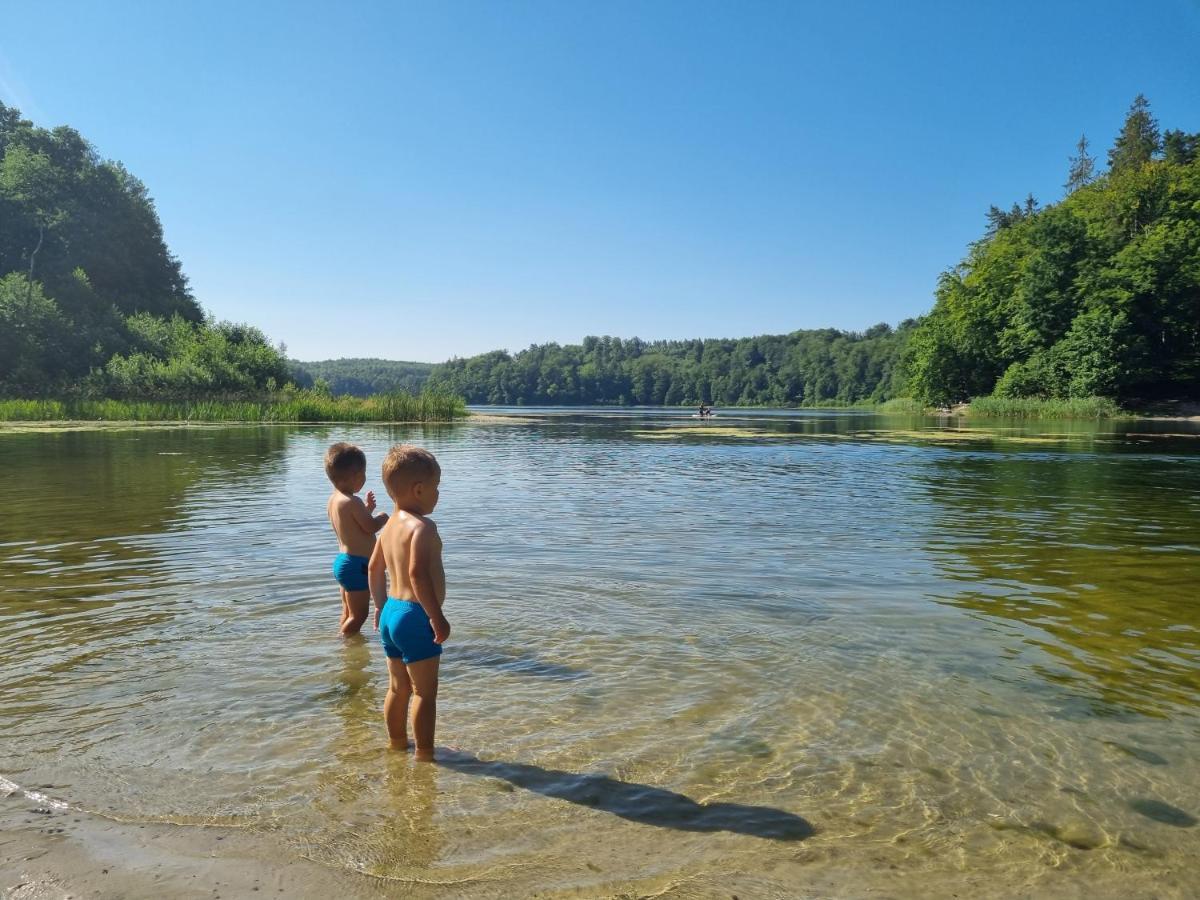 Bosko Domki Z Sauna I Balia W Sulminie Obok Gdanska Exteriör bild
