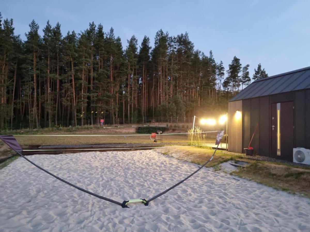 Bosko Domki Z Sauna I Balia W Sulminie Obok Gdanska Exteriör bild
