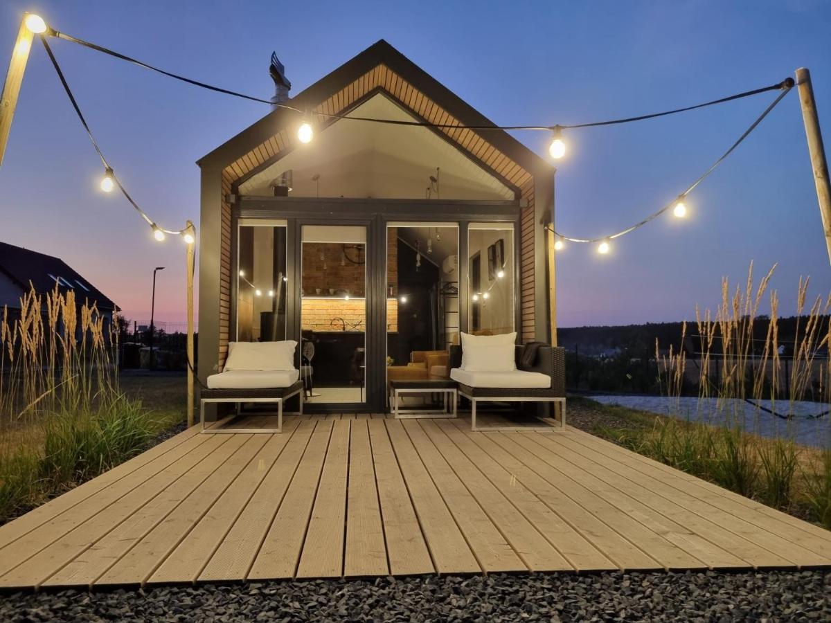Bosko Domki Z Sauna I Balia W Sulminie Obok Gdanska Exteriör bild