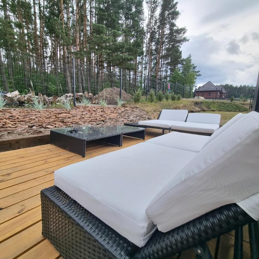 Bosko Domki Z Sauna I Balia W Sulminie Obok Gdanska Exteriör bild